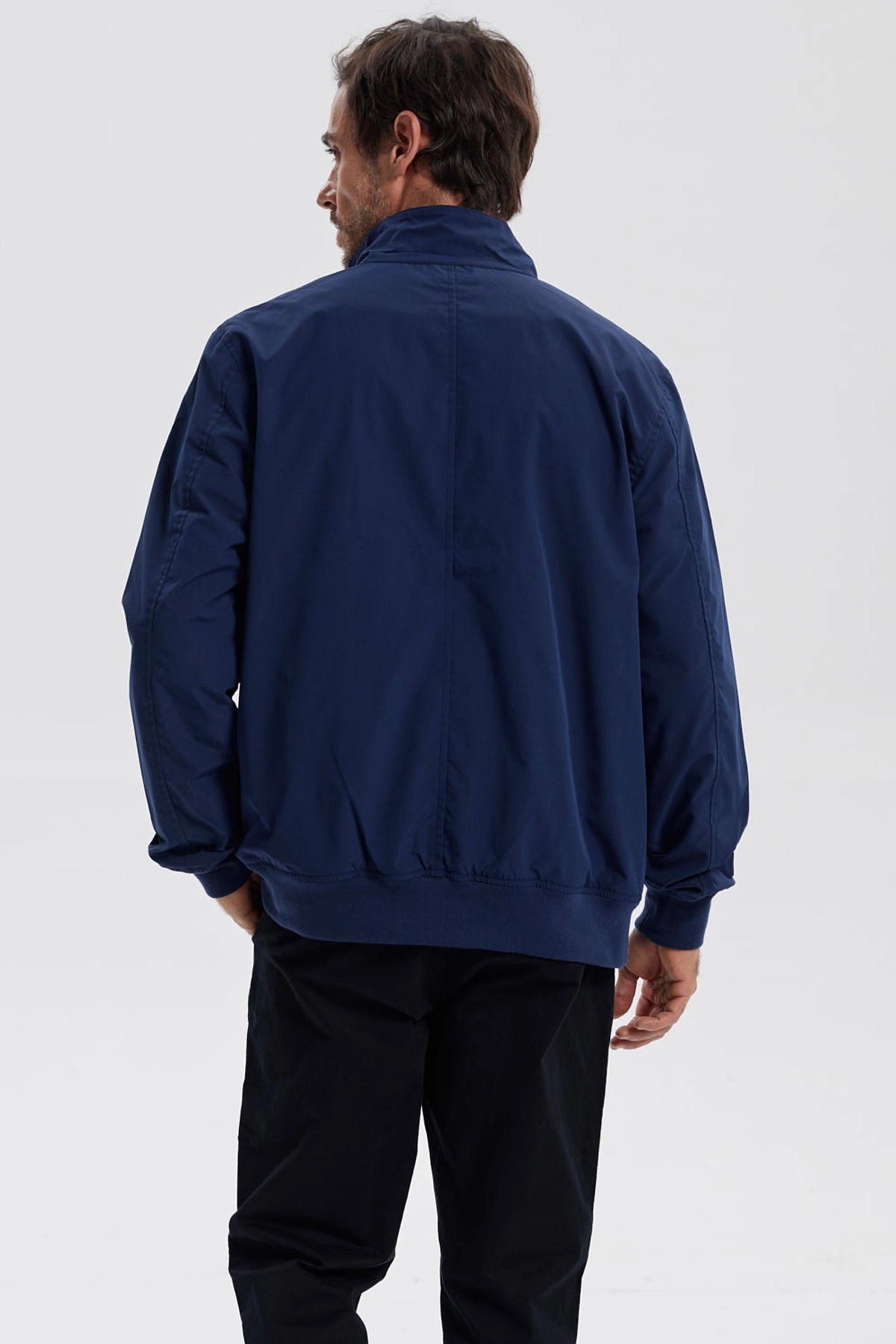 Chaqueta Hombre Full Zipper Azul Marino