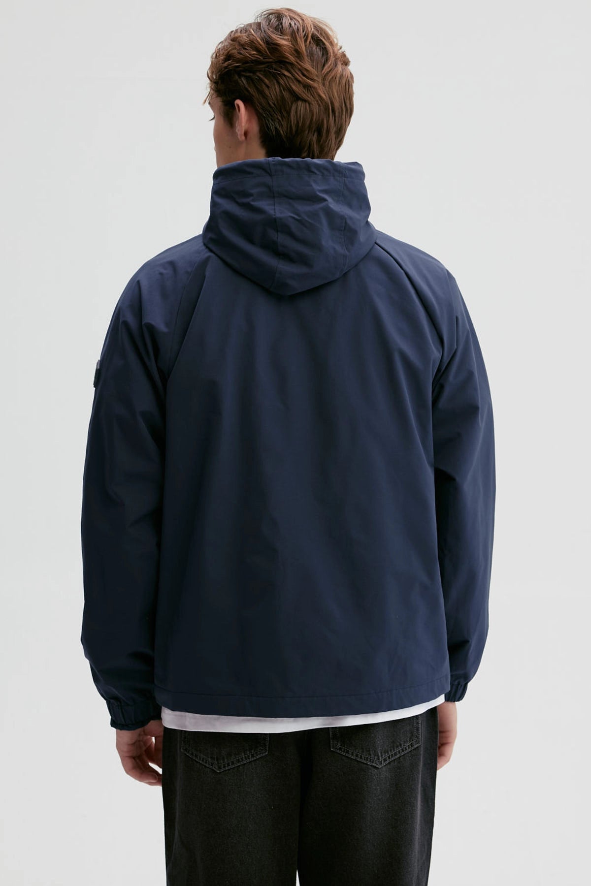 Chaqueta Hombre Cortaviento Azul Noche