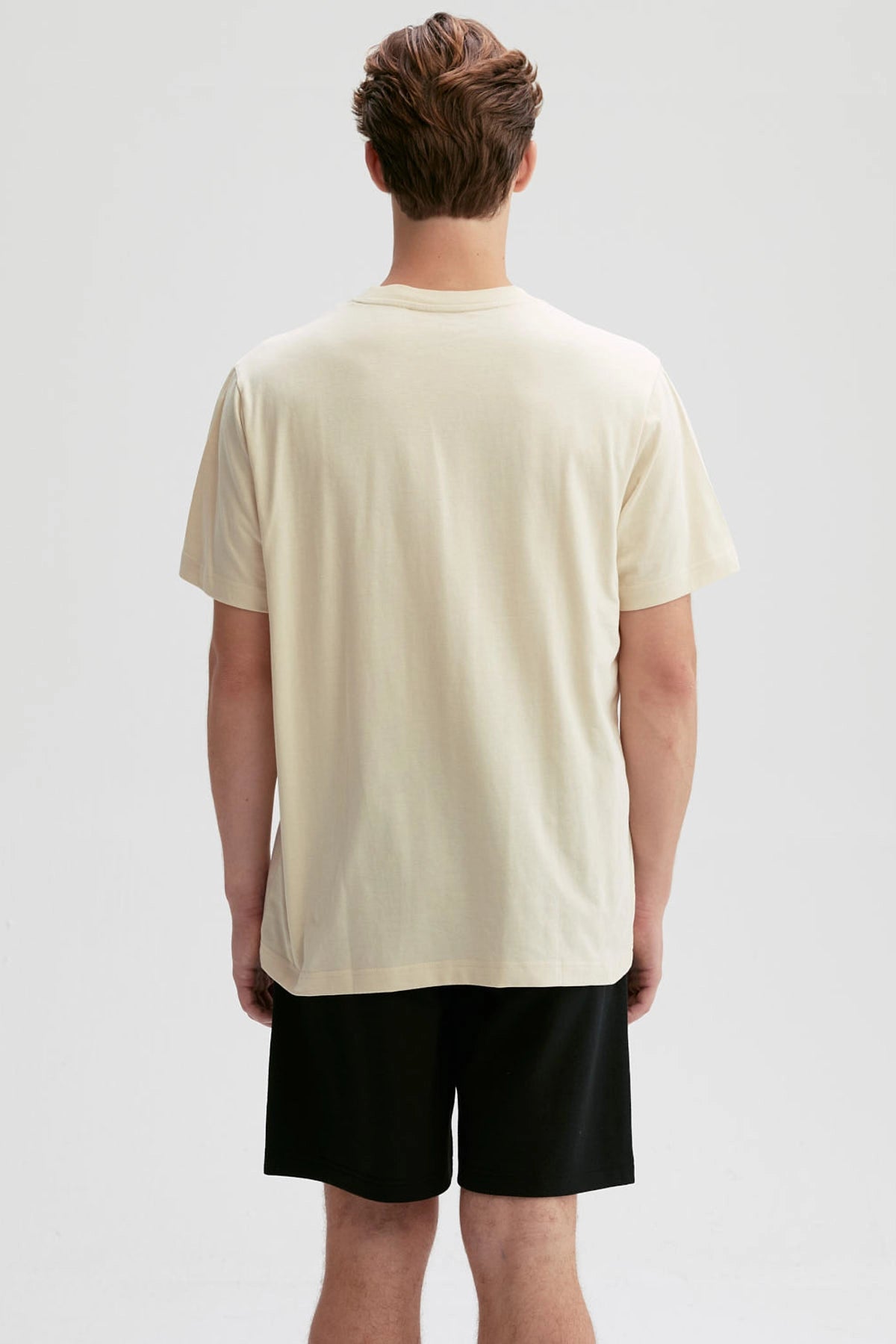 Polera Hombre Print Posicional Beige