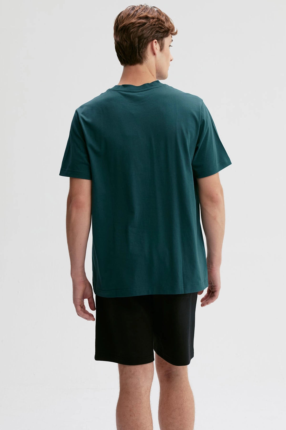 Polera Hombre Print Posicional Verde