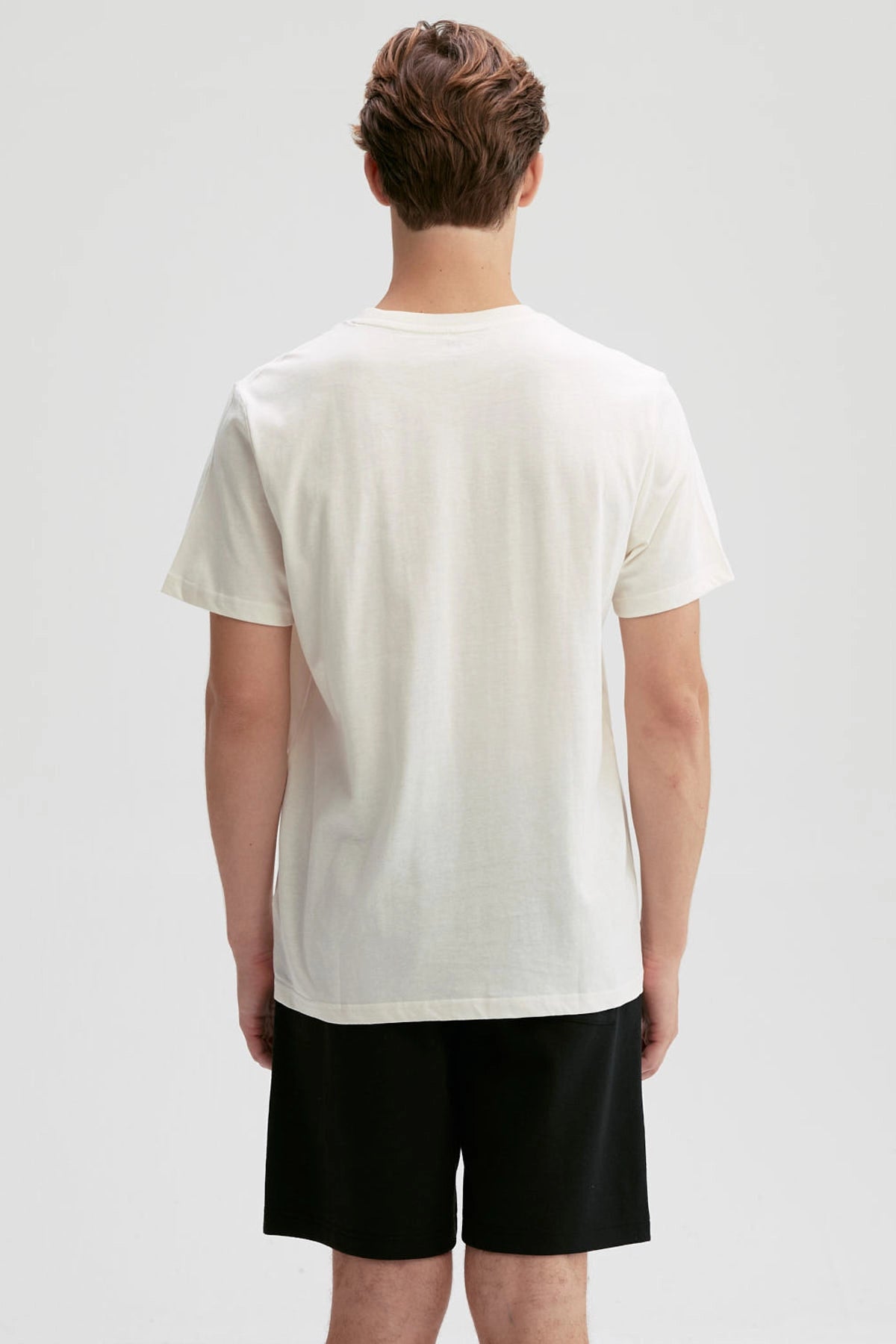 Polera Hombre Print Posicional Beige