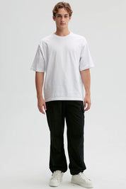 Pantalón Hombre Cargo Nylon Negro