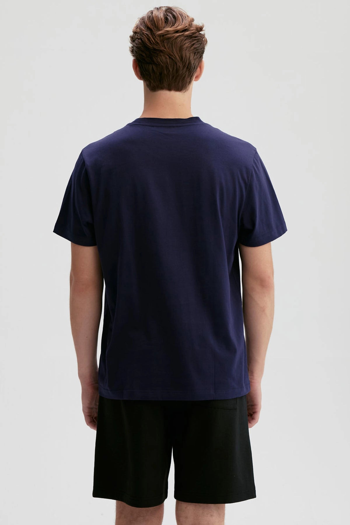 Polera Hombre Print Posicional Azul