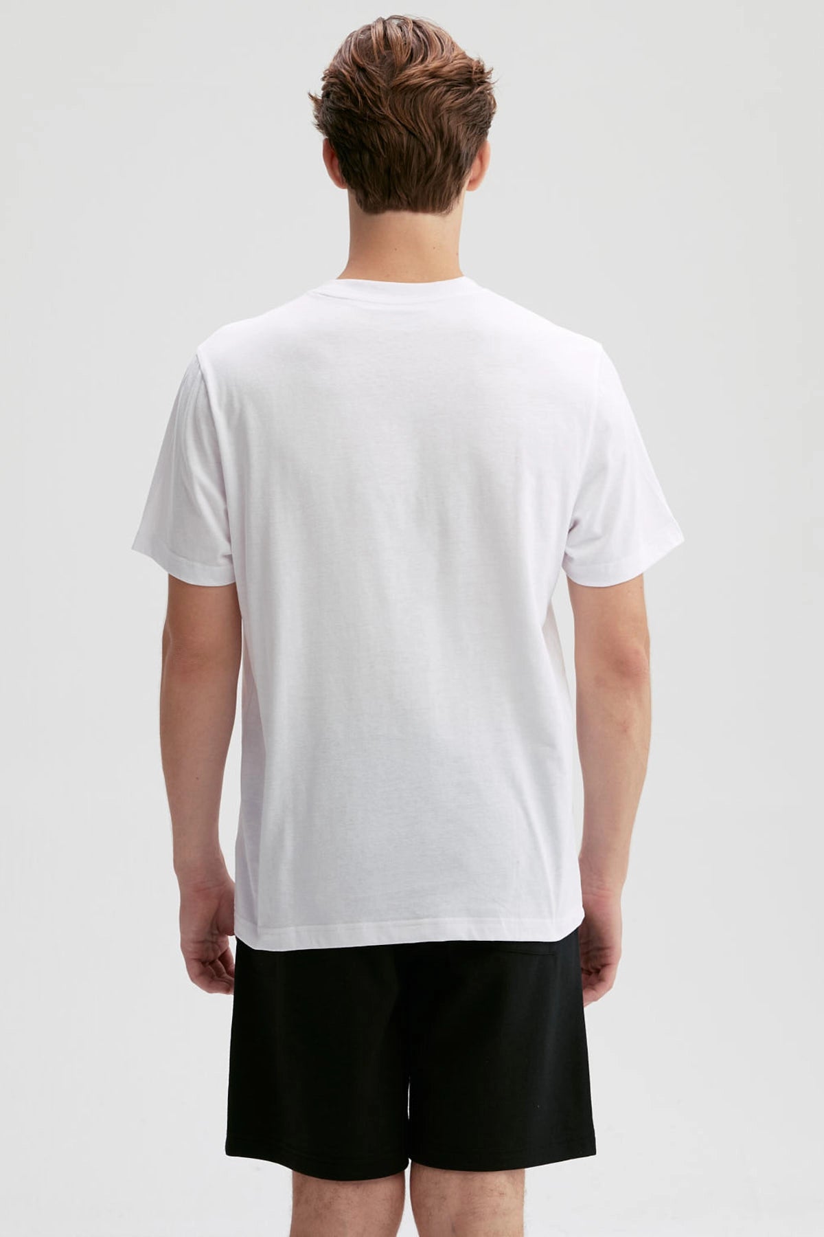 Polera Hombre Print Posicional Blanco