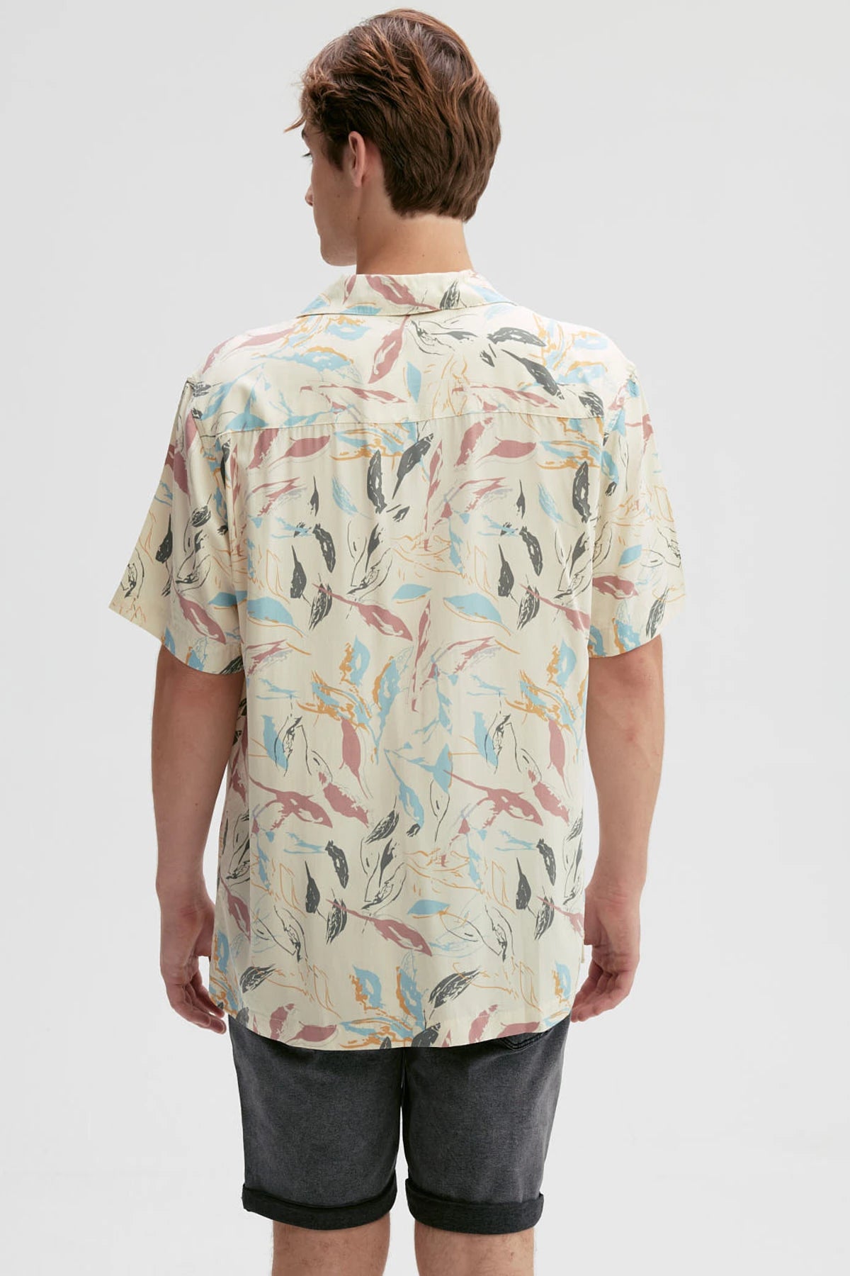 Camisa Hombre Guayabera Full Rapport Beige