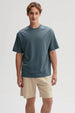 Polera Hombre Loose Fit Verde Olivo