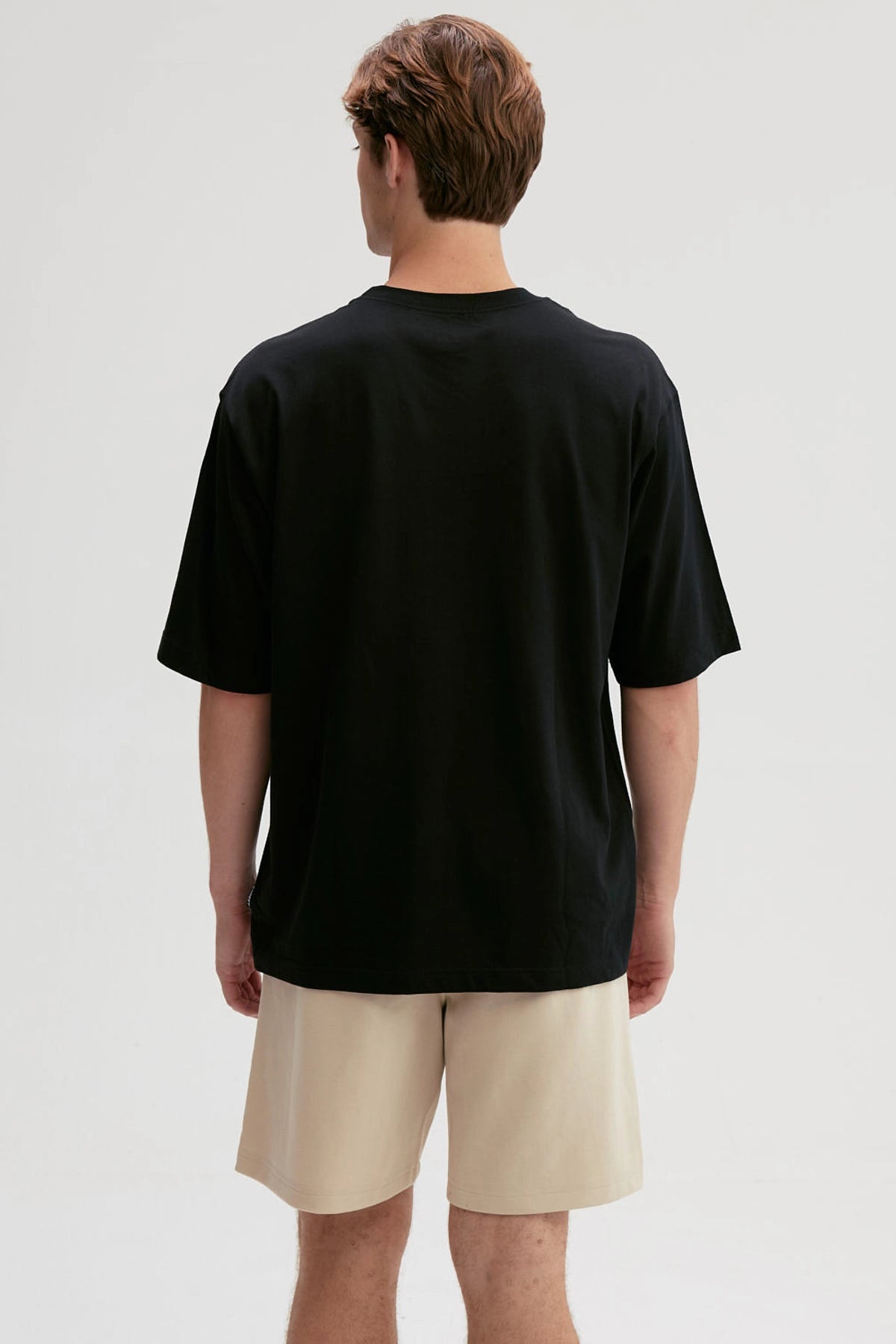 Polera Hombre Print Central Negro