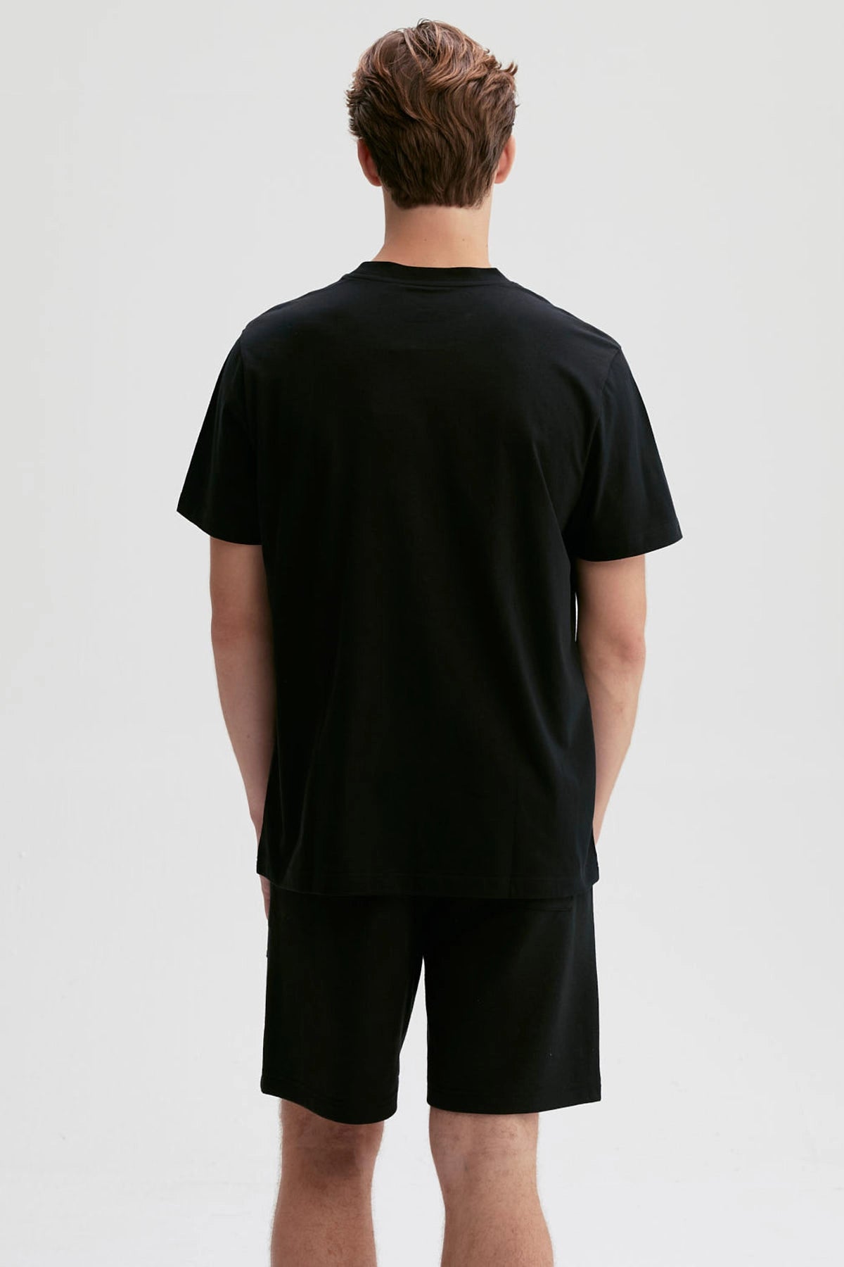 Polera Hombre Print Posicional Negro