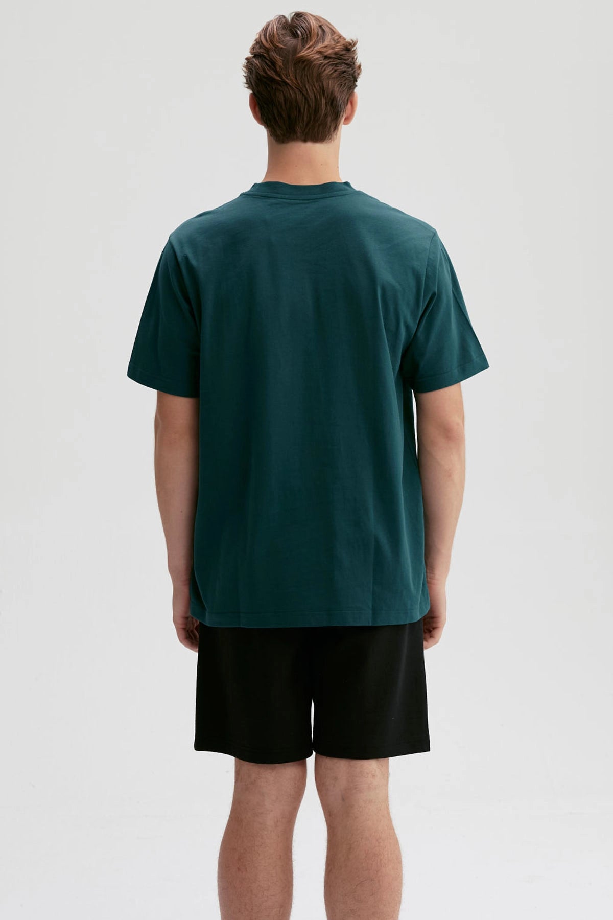 Polera Hombre Print Posicional Verde