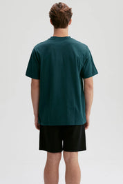 Polera Hombre Print Posicional Verde