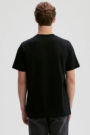 Polera Hombre Print College Negro