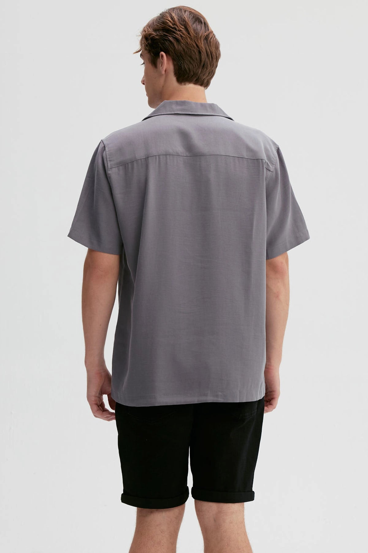 Camisa Hombre Print Gris