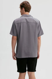 Camisa Hombre Print Gris