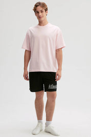 Bermuda Hombre Deportivo Negro