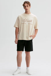 Bermuda Hombre Bolsillo Aplicación Negro