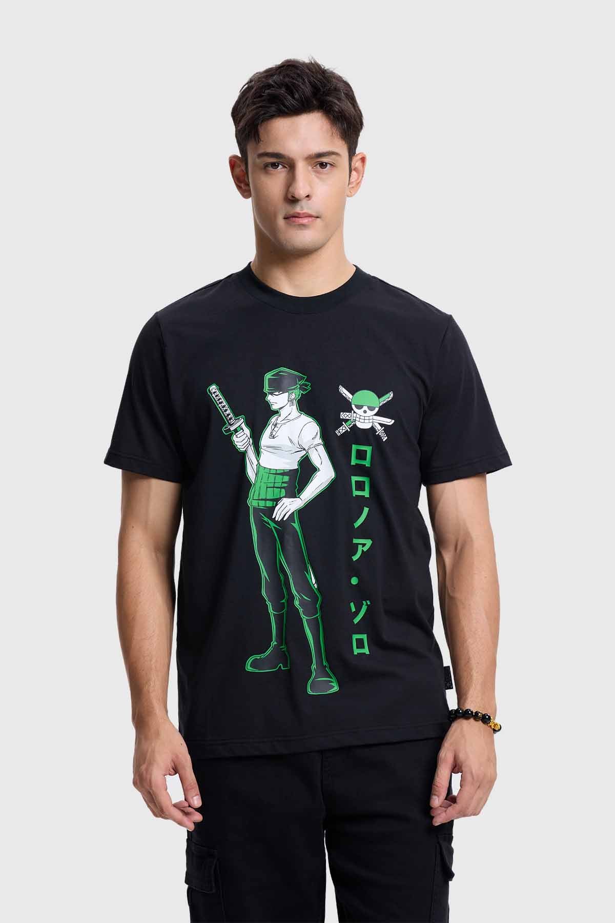 Polera Hombre One Piece Negro Io