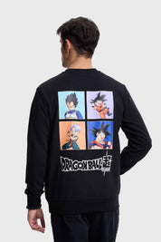 Polerón Hombre Dragon Ball Negro