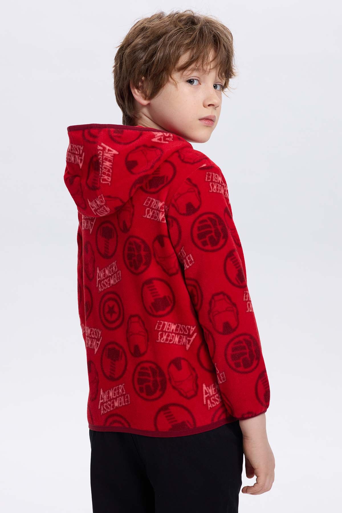 Polar Niño Avengers Rojo