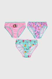 Calzón Niña Tripack Gabby´S Dollhouse Calipso