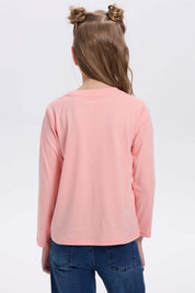 Polera Niña Princesas Damasco