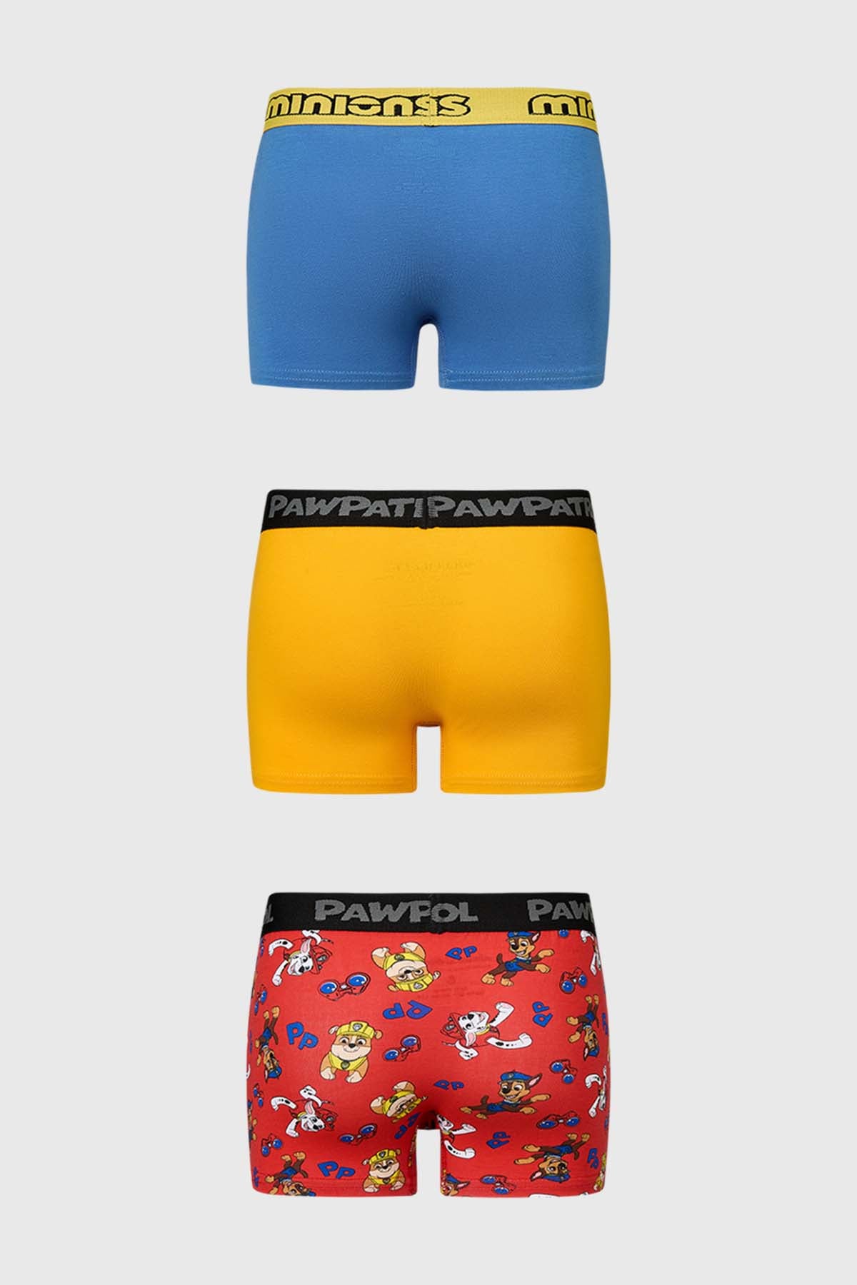 Boxer Niño Tripack Paw Patrol Rojo