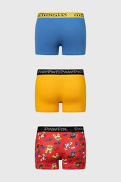 Boxer Niño Tripack Paw Patrol Rojo