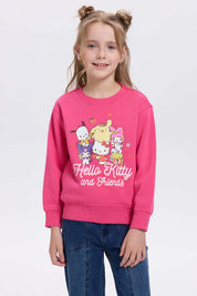 Polerón Niña Hello Kitty Fucsia