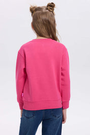 Polerón Niña Hello Kitty Fucsia