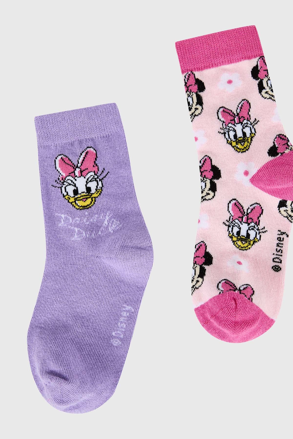 Calcetín De Vestir Niña Minnie Lila