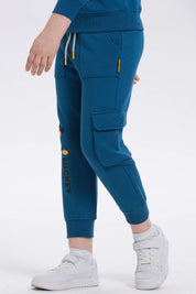 Pantalón Buzo Niño Jogger Mickey Azul