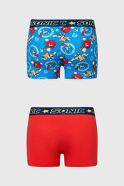 Boxer Niño Tripack Sonic Rojo