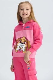Polerón Niña Skye Paw Patrol Fucsia