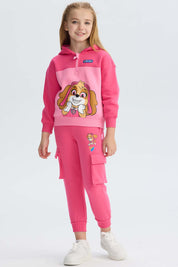 Polerón Niña Skye Paw Patrol Fucsia