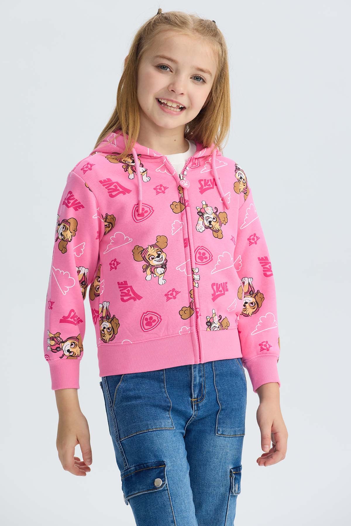 Polerón Niña Paw Patrol Rosado