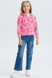 Polerón Niña Paw Patrol Rosado