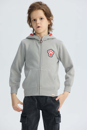 Polerón Niño Paw Patrol Gris
