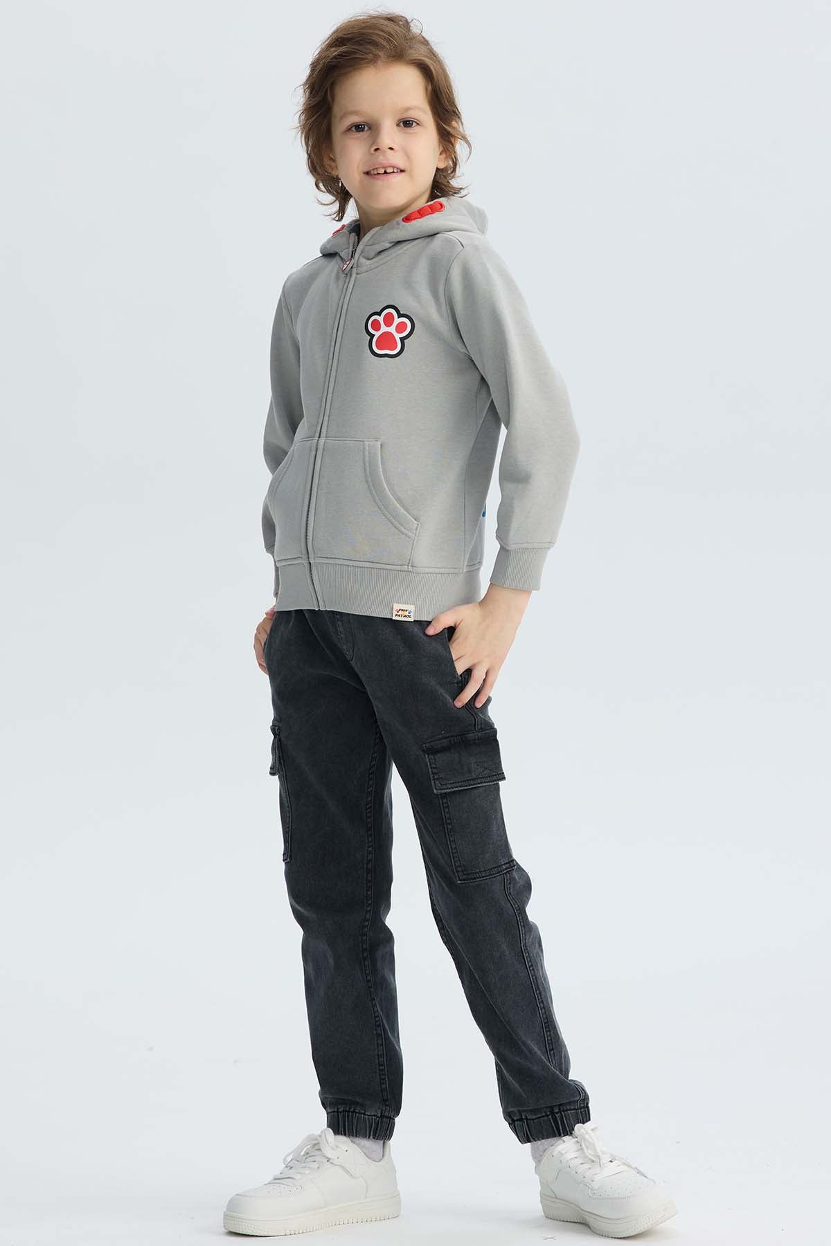 Polerón Niño Paw Patrol Gris
