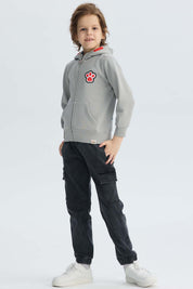 Polerón Niño Paw Patrol Gris
