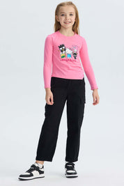 Polera Niña Hello Kitty Rosado