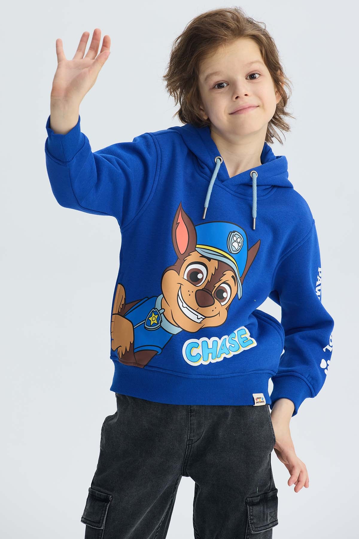 Polerón niño Paw Patrol azul con estampado de personaje