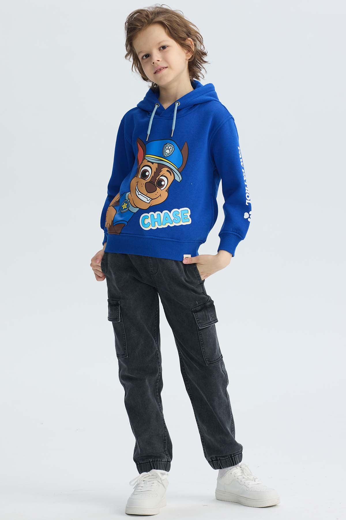 Polerón niño Paw Patrol azul con estampado de personaje