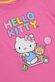 Pijama Niña Hello Kitty Rosado