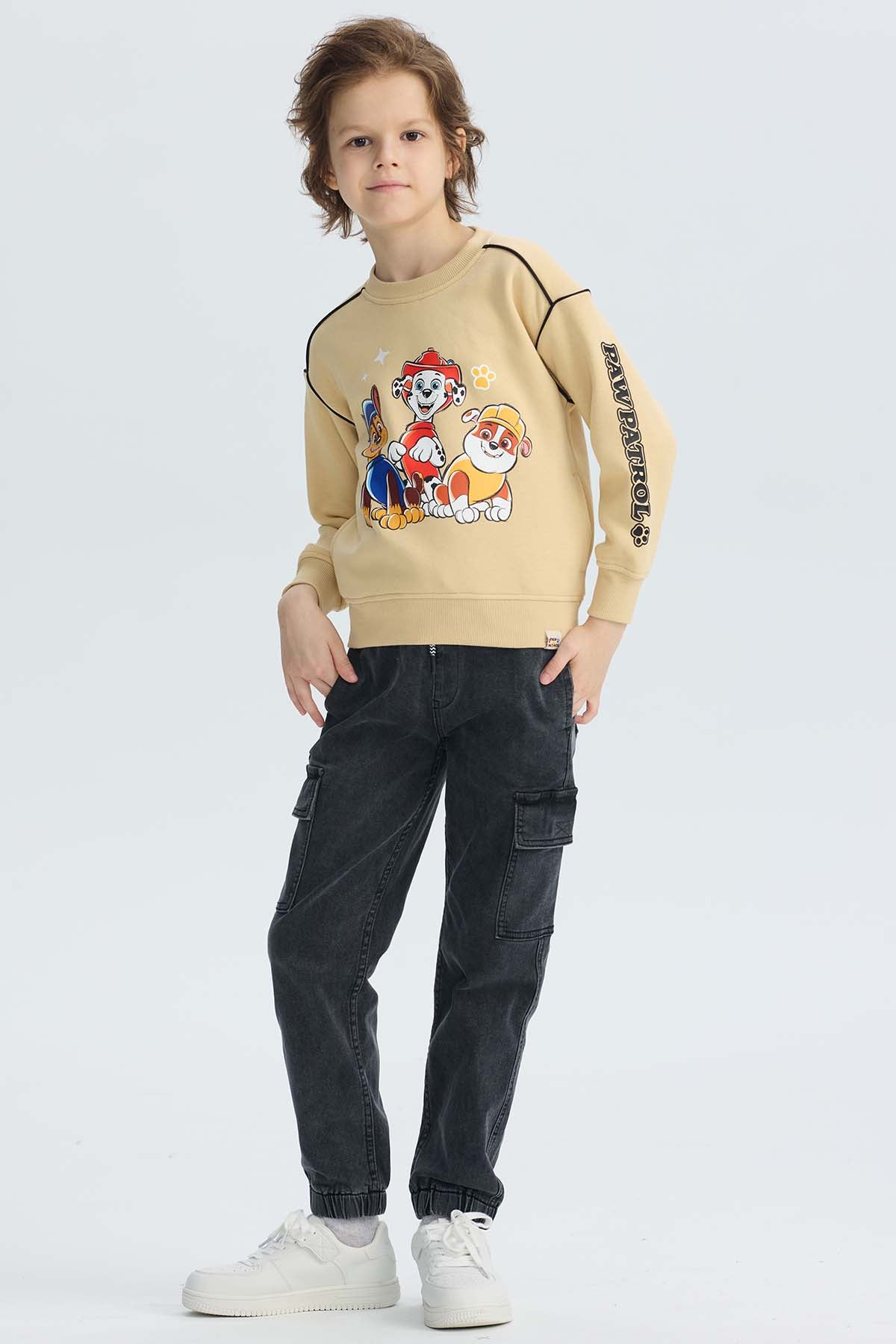 Polerón Niño Paw Patrol Beige