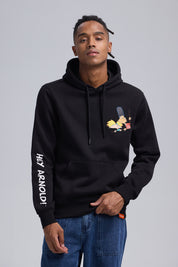 Polerón Hombre Hey Arnold Negro