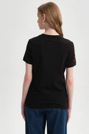 Polera Mujer Hello Kitty Negro