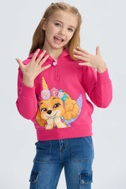 Polerón Niña Skye Paw Patrol Fucsia