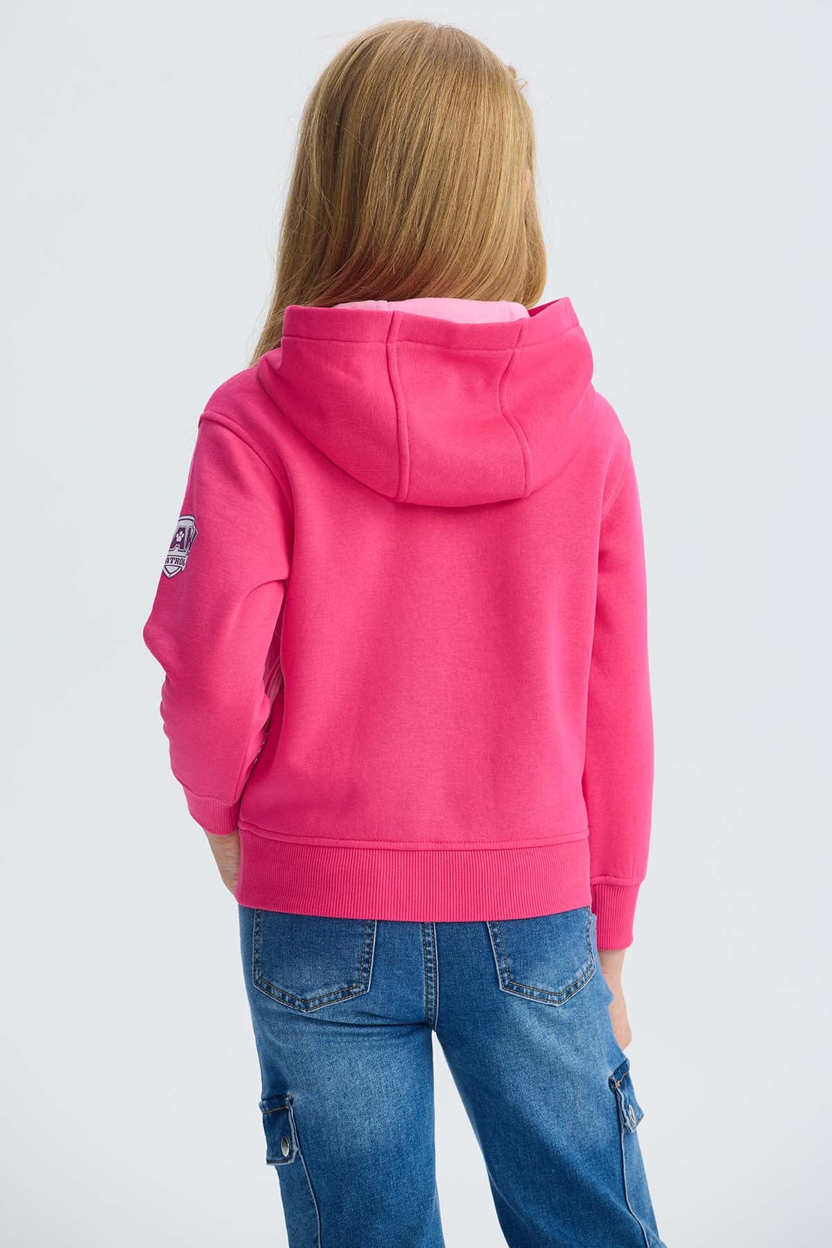 Polerón Niña Skye Paw Patrol Fucsia