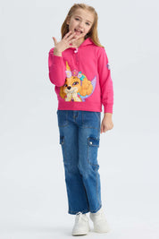 Polerón Niña Skye Paw Patrol Fucsia