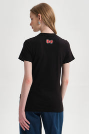 Polera Mujer Hello Kitty Negro