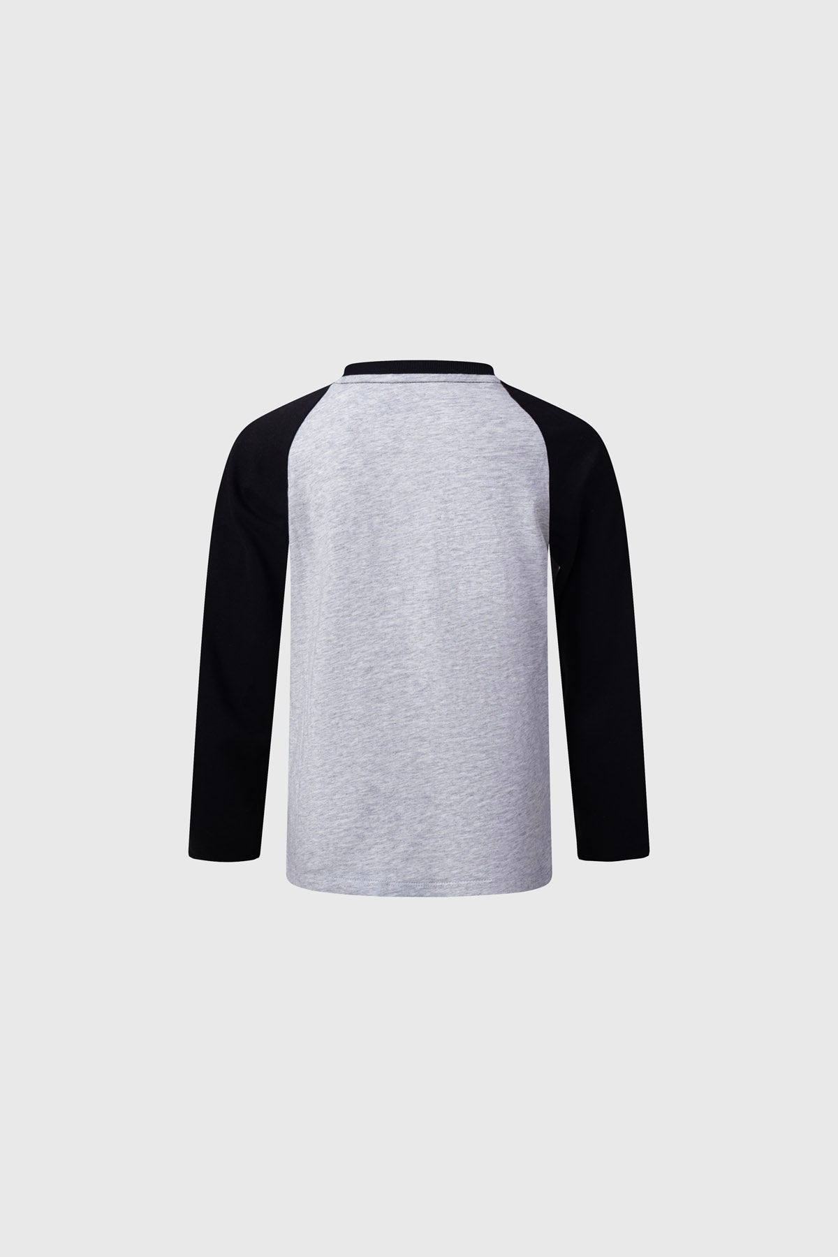 Polera Niño Mickey Y Pato Gris